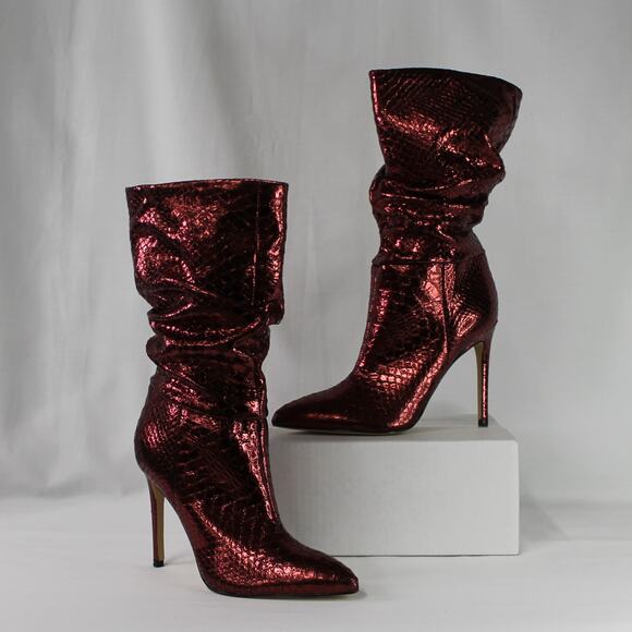 *NEW WITHOUT BOX* MARK FISHER ROMY HEELED BOOTS